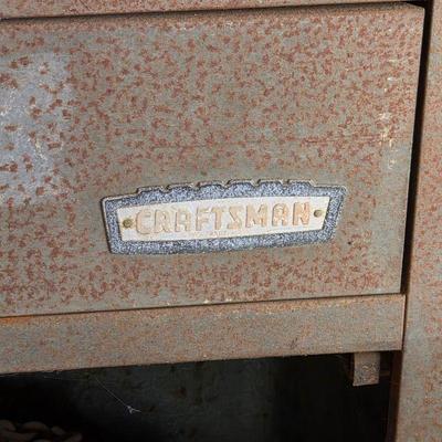 Vintage Craftsman tool box