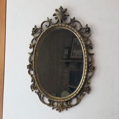 Vintage Baroque wall mirror