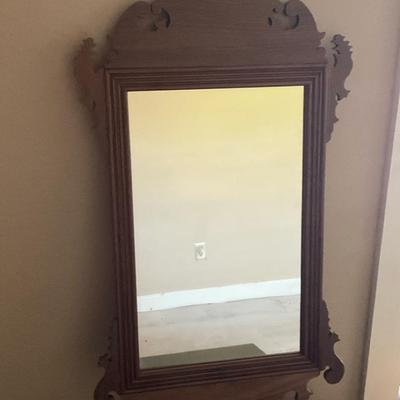 Wood Framed Mirror 
