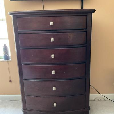 Tall Wooden Chest Of Drawers