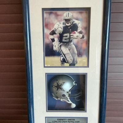 Emmitt Smith Dallas Cowboys Collectible Display