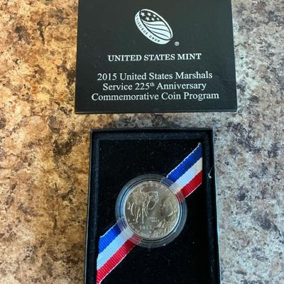 2015 US Marshals Service 225th Anniversary Commemorative Coin