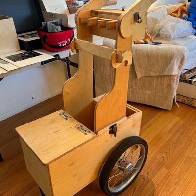 Rolling SASS cart