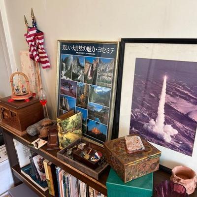 Sale Photo Thumbnail #9: Cape canaveral rocket launch, books