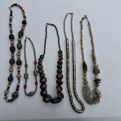 Auction Lot # 17 - Vintage Ethnic Necklaces Lot