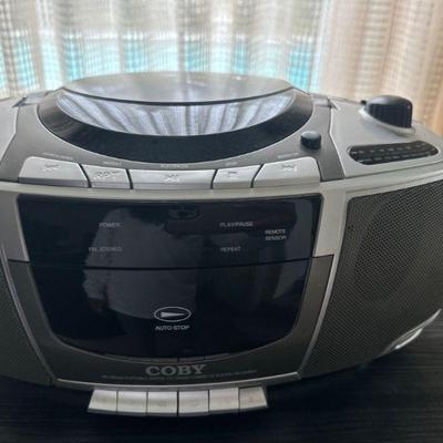 Coby portable CD player