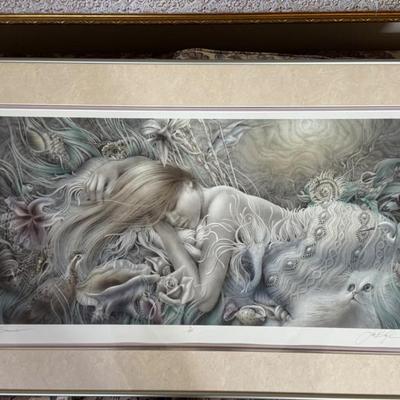 Auction Lot # 8 - Lee Bogle signed 79/450 “Dreams of Innocence “