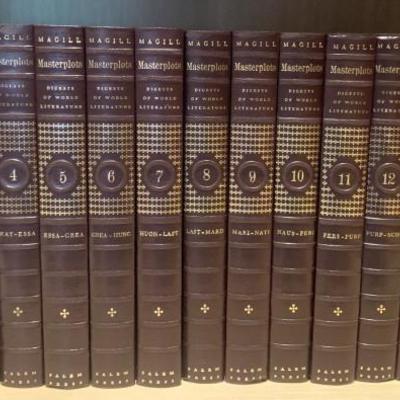 Auction Lot # 12 - Vintage Magill Masterplots Digests of World Literature