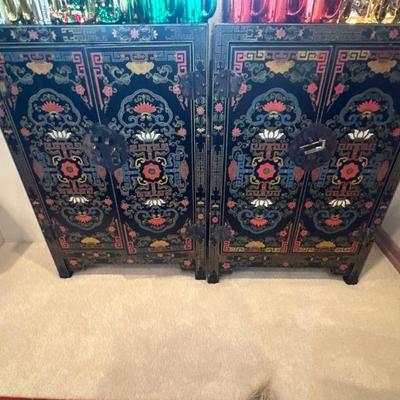Asian cabinets- 2 available