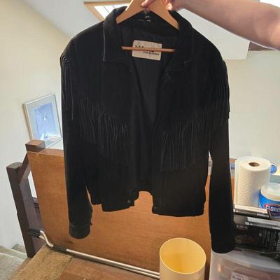 Fringe leather Wilson jacket