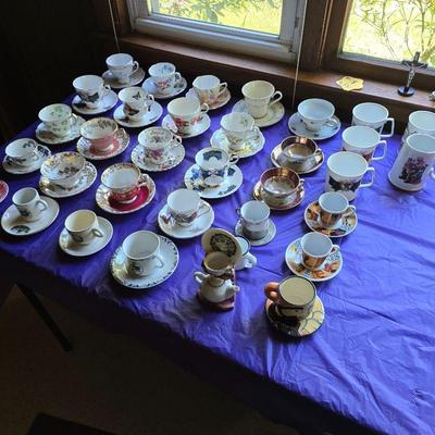 English Tea Cup Collection