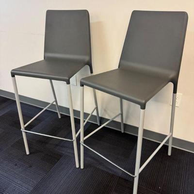 Set 11 – Allermuir Kojak Bar Stools (2) – Purchased Price $700+ Pair	