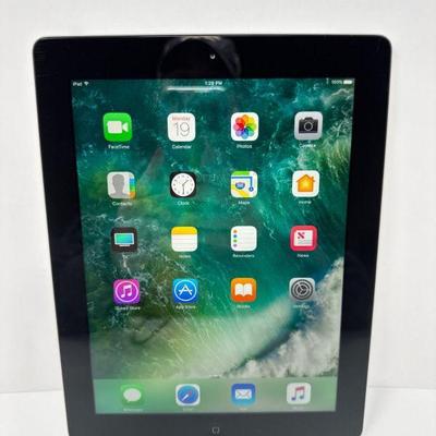Apple iPad 4 (Wi-Fi, Space Gray) – iOS 10.3.3, 12.5 GB Free	