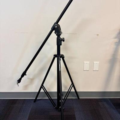 Manfrotto 420B Tripod Stand w/ Adjustable Boom Arm #1	