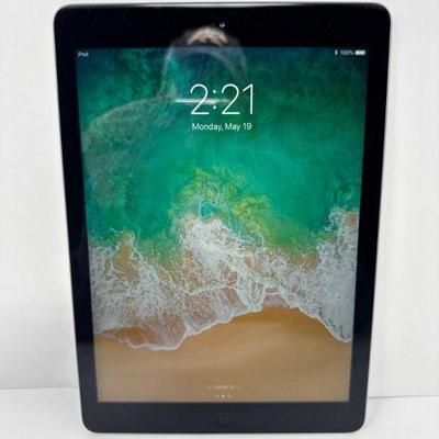 Apple iPad Air (Wi-Fi, Space Gray) – iOS 11.4.1, 12 GB Free	