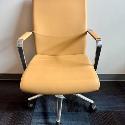 Keilhauer VANILLA 5463ST Office Chair – Leather, Aluminum Arms #3	