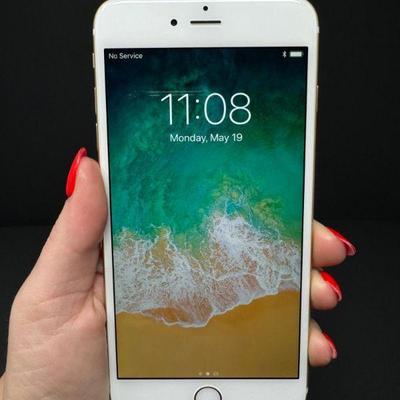 Apple iPhone 6 Plus 16GB Gold – iOS 11.4, 11.9 GB Free	