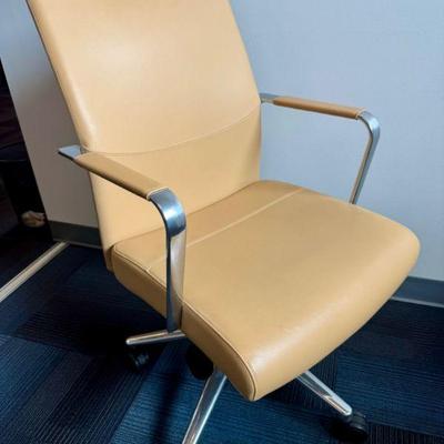 Keilhauer VANILLA 5463ST Office Chair – Leather, Aluminum Arms #8	