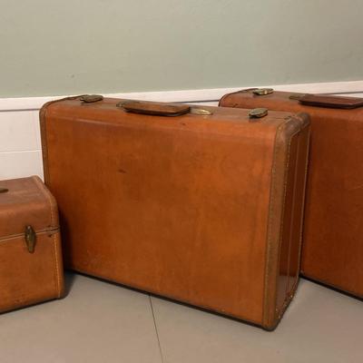 Vintage Samsonite Luggage Set