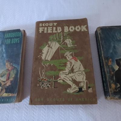 Vintage Boy Scouts Of America Handbooks 1948 8th Printing & 1953 5th Edition