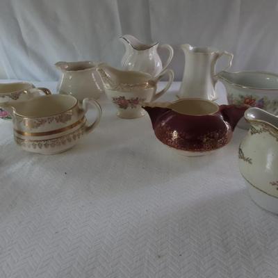 Assorted Decorative Pitchers Lot #3