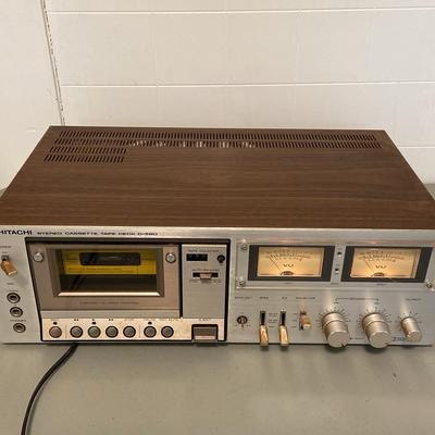 Hitachi Stereo Cassette Tape Deck D-580