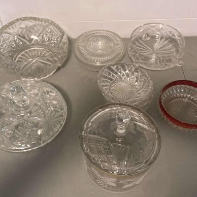 Assorted Lot Of Glass Bowls