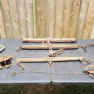 Vintage Horse Harnesses, Spurs and More