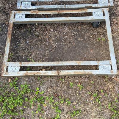 2 Metal Dollies Lot 2