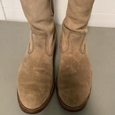 Red Wing Tan Boots