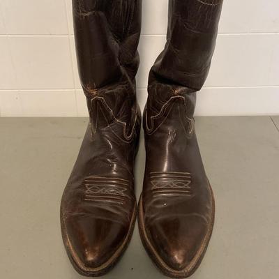 Dark Brown Cowboy Boots