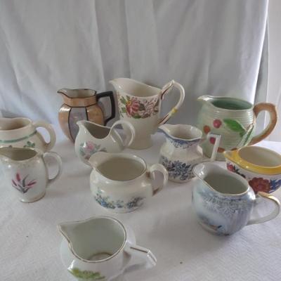 Assorted Decorative Pitchers Lot #2