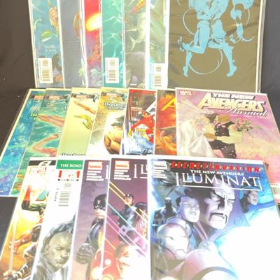 Comics “Namor” (11) & “The New Avengers” (8)