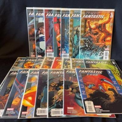 Marvel “Ultimate Fantastic Four” 21-40 Comics & Annual 2