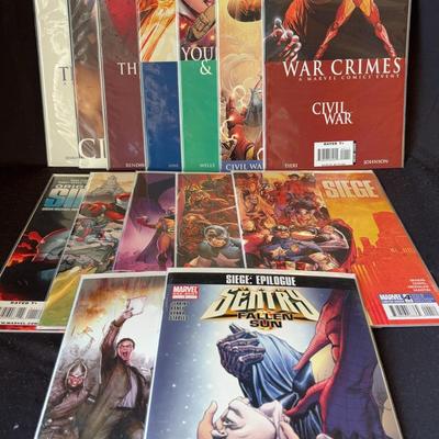 Comics Civil War & Siege Various (14)