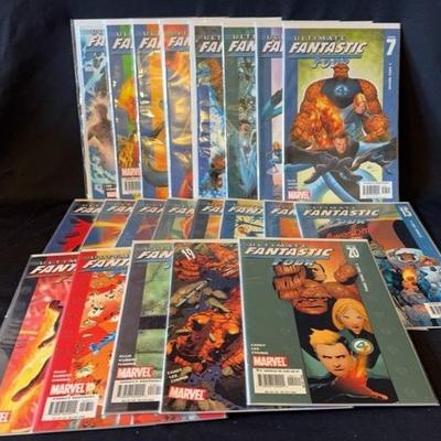 Marvel “Fantastic Four” Comic Series 1-20 (21) Comics 
