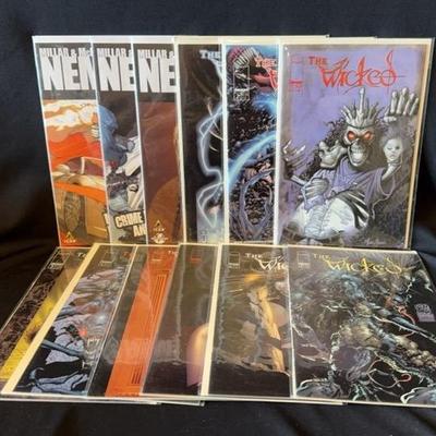 “Nemesis” Icon Series 1-3, “The Wicked” Image Series 1-7 (12) Total 