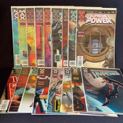 Comics “Supreme Power” (12) & “Supreme Power Hyperion” (5)