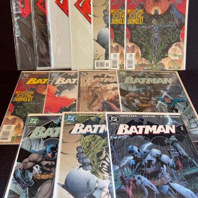 Comics “Superman” & “Batman” various (14)