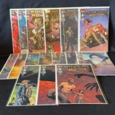 Comics “Wonder Woman” (3) & “Midnight Nation” (13)