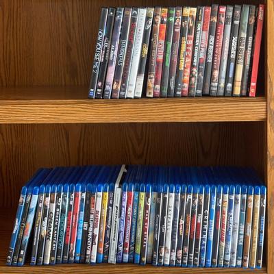 Action Movies Blue Rays/DVDs