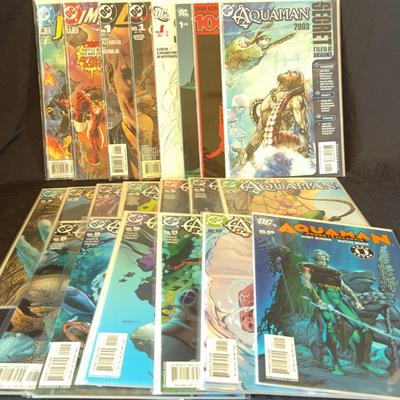 Comics “Aquaman” (14) & Various (7)