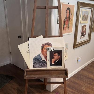Vintage easel