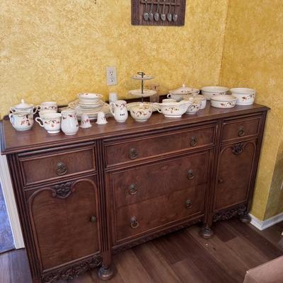 Mahogany buffet sideboard
