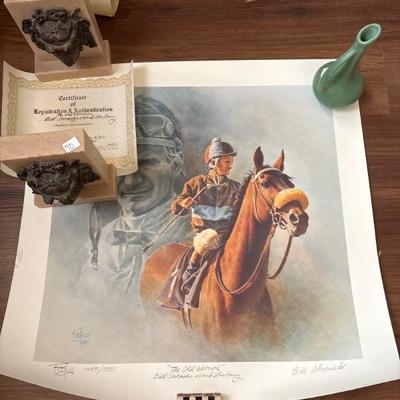 "The Old Warriors" by Fred Stone. Autographed and authenticated 