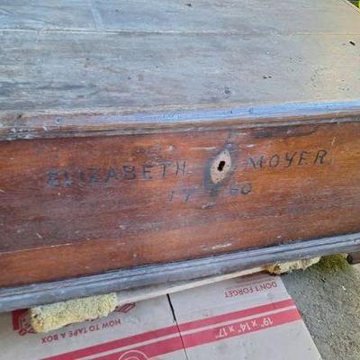 1760 trunk from Old Saybrook
