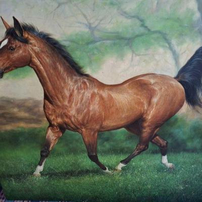 Large equestrian art 