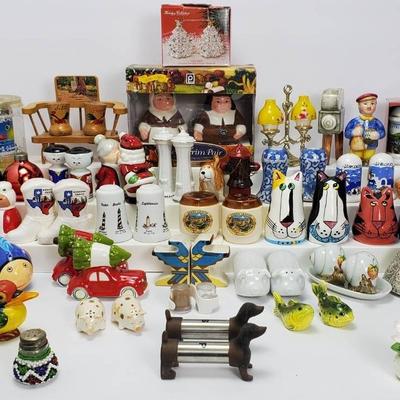 Salt & Pepper Shaker Collection - Vintage And Newer 1 Of 2 