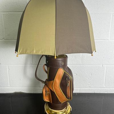 Vintage Dura Novelty Golf Bag Lamp - 29" - Lot 2