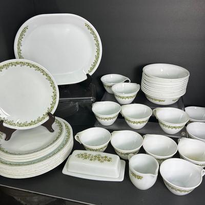 Vintage Corelle Spring Blossom / Crazy Daisy Dishware
